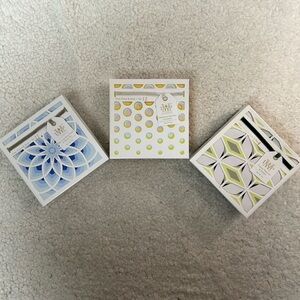 UWP Up with Paper Artisan Crafted LUXE Fine Soap w/ Shea Butter Boxed Soap Trio